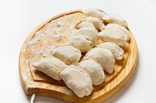Вареники зі свининою