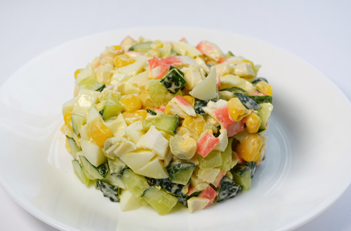 Салат з крабовими палочками